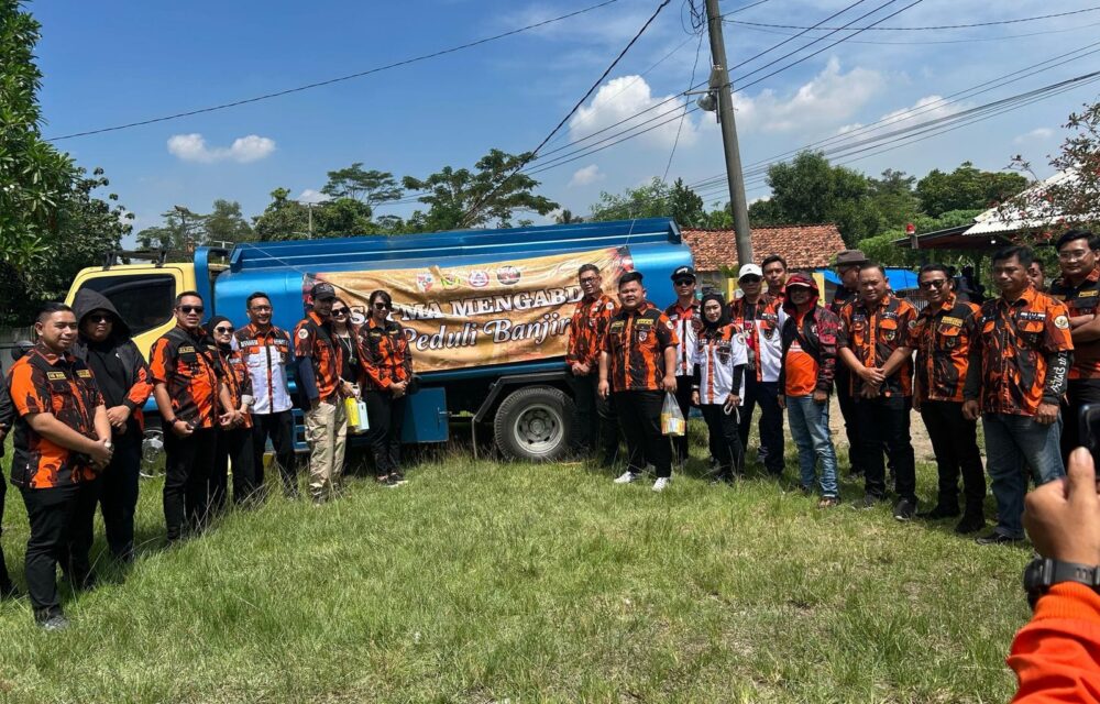 Sapma Pemuda Pancasila Peduli Korban Banjir, Begini Aksinya