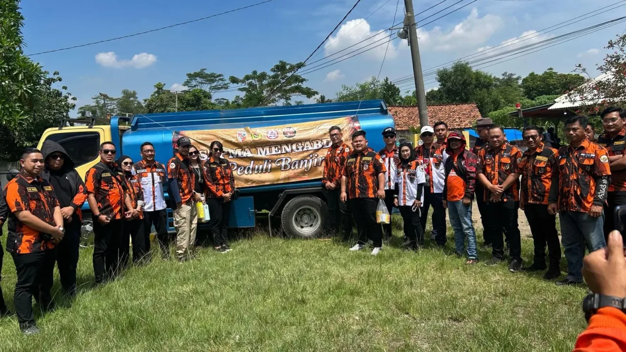 Sapma Pemuda Pancasila Peduli Korban Banjir, Begini Aksinya