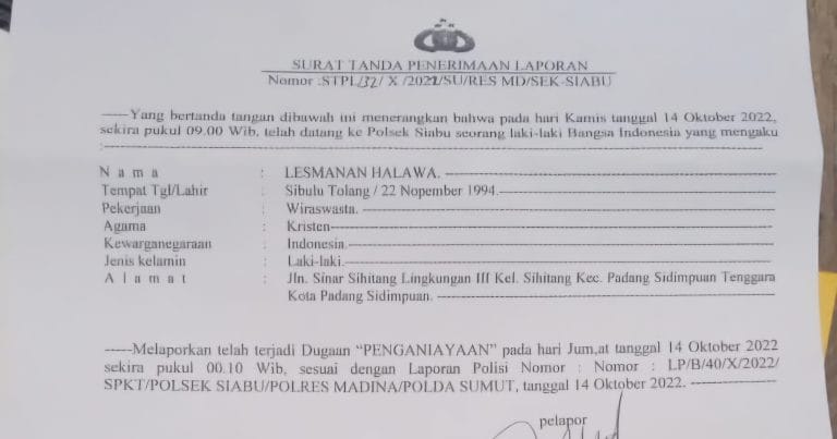 Bos Tambang Di Sumut Diduga Siksa Wartawan, Presiden Dan Kapolda Diminta Turun Tangan