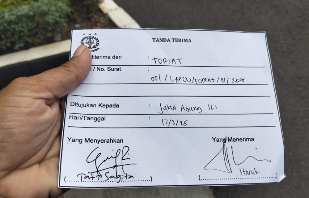 Ngerih, Pejabat Pemkab Serang Dilaporkan Ke Kpk Dan Kejagung