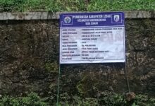 Pembangunan Rabat Beton Desa Ciakar Gunung Kencana Diduga Disubkan Dan Tidak Sesuai Standar