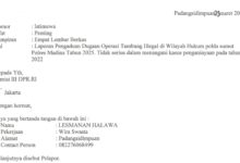 Kasus Penganiayaan Mangkrak, Korban Bersurat Ke Komisi Iii Dpr Ri Minta Polda Sumatra Utara Dan Bos Tambang Emas Ilegal Dipanggil Teropongistana.com Jakarta - Penganiayaan Wartawan Pada Tahun 2022 Yang Diduga Dilakukan Oleh Boss Tambang Ilegal (Peti) Di Lokasi Tambang Desa Tangga Bosi Bukit Siayo, Kabupaten Mandailing Natal Sumatra Utara Pada Tahun 2023, 23 Maret 2025. Merasa Tidak Menemukan Keadilan Lesmana Halawa Korban Penganiayaan Yang Diduga Dilakukan Oleh Bos Tambang Ilegal Kini Mencari Keadilan Dengan Bersurat Ke Dpr Ri Komisi Iii Dengan Harapan Melalui Wakil Rakyat Bisa Mendapatkan Keadilan. Surat Yang Diterima Redaksi Dalam Isi Surat Tersebut Korban Meminta Kepada Dpr Ri Komisi Iii Segera Memanggil Polda Sumatra Utara, Polres Madina Dan Polsek Siabu Untuk Meminta Keterangan Kenapa Sudah 3 Tahun Berlalu Kasusnya Mangkrak Di Polda Sumatra Utara ,Polres Madina Sektor Polsek Siabu. Perlu Diketahui Kasus Ini Sudah 3 Tahun Berlalu Namun Sampai Sekarang 2025 Belum Membuahkan Hasil, Bahkan Korban Sering Bermain Tik-Tok Di Lokasi Tambang Emas Ilegal Tersebut Dengan Menunjukan Tumpukan Uang. Dikatakan Lesmana Halawa Saya Menduga Kuat Mulai Dari 3 Kepala Desa Dan Dinas Terkait Ikut Serta Melindungi Pelaku Karena Menerima Setoran Dari Pelaku. Sehingga Mereka Ikut Melindungi Pelaku Penganiayaan, Harapan Korban Supaya Segera Di Tangkap Dan Oknum Yang Terlibat Segera Di Copot Dari Jabatanya. Kami Berharap Segera Di Tangkap Bos-Bos Tambang Dan Pelaku Penganiayaan Terhadap Diri Saya, Copot Pihak-Pihak Dan Oknum Yang Ikut Melindungi Pelaku Dan Bos- Bos Tambang Emas Ilegal. Lesmana Halawa Membuat Melaporkan Kejadian Ini Ke Polsek Siabu Dengan Nomor Laporan Stpl32/X/2022. Namun Hingga Sampai Saat Ini Pada Tahun 2025 Tidak Ada Tindakan Tegas Dari Polsek Siabu Polres Madina Menangkap Para Pelaku Bahkan Para Pelaku Berkeliaran Dilokasi Tambang Emas Dan Tambang Masih Beroperasi Hingga Sampai Saat Ini.