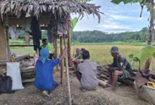 Relawan Andra Soni Tampung Aspirasi Petani Lebak