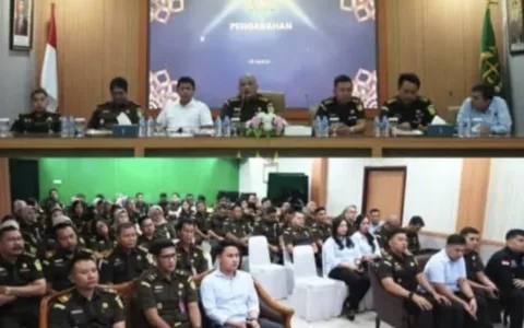 Kejari Jakarta Utara Gelar Halal Bihalal