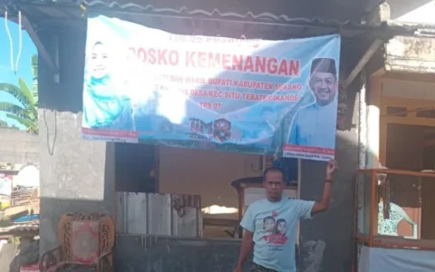 Tim 08 Prabowo Buka Posko Kemenangan Ratu Zakiyah – Najib di Cikande