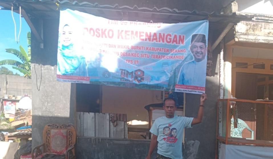 Tim 08 Prabowo Buka Posko Kemenangan Ratu Zakiyah - Najib Di Cikande