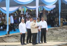 Presiden Republik Indonesia, Prabowo Subianto, Menunjukkan Kekagumannya Terhadap Pemanfaatan Teknologi Drone Dalam Kegiatan Tanam Raya Padi Di Lahan Rawa Seluas 105.000 Hektare Di Kabupaten Ogan Ilir, Sumatera Selatan. Dalam Kesempatan Tersebut, Presiden Prabowo Secara Langsung Ikut Serta Dalam Proses Penanaman Padi Menggunakan Drone Pertanian Yang Mampu Menyebar Benih Secara Efisien Dan Merata Di Area Yang Luas. “Saya Kaget, Ini Pertama Kalinya Saya Mencoba Mengendalikan Tanam Menggunakan Drone. Kalau Menggunakan Tenaga Manusia Butuh Waktu 25 Hari Untuk Tanam 1 Hektare, Dengan Drone Bisa Tanam 25 Hektare Dalam Satu Hari,” Ujarnya Saat Melakukan Kegiatan Tanam Padi Di Desa Pelabuhan Dalam, Kecamatan Pamulutan, Kabupaten Ogan Ilir, Rabu (23/4). Presiden Menyaksikan Langsung Bagaimana Teknologi Modern Dapat Merevolusi Cara Bertani, Khususnya Di Lahan Rawa Yang Selama Ini Dikenal Sulit Diolah Secara Tradisional. “Drone Ini Menebarkan Benih. Tadi Saya Lihat Langsung, Dan Saya Jadi Yakin, Ini Bisa Mempercepat Masa Tanam Secara Signifikan, ” Jelas Presiden Prabowo. Menurut Presiden Prabowo, Langkah Nyata Ini Menjadikan Indonesia Tidak Hanya Mencapai Swasembada Pangan, Tetapi Juga Menuju Cita-Cita Besar: Menjadi Lumbung Pangan Dunia. “Saya Bangga, Sekarang Kita Bisa Membantu Negara Lain Dari Segi Kemanusiaan. Saya Bangga Menjadi Presiden Sebuah Negara Yang Tidak Meminta-Minta, Tapi Negara Yang Membantu Negara Lain,” Ucap Presiden Prabowo. Dalam Kesempatan Tersebut, Presiden Juga Menyampaikan Apresiasi Dan Terima Kasih Kepada Menteri Pertanian Andi Amran Sulaiman Beserta Seluruh Jajaran Kementerian Pertanian, Pemerintah Daerah, Dan Petani Yang Telah Bekerja Keras Mewujudkan Program Ini, Khususnya Di Banyuasin Dan Seluruh Wilayah Sumatera Selatan. “Teknologi Seperti Ini Adalah Masa Depan Pertanian Indonesia. Kita Harus Dukung Penuh, Karena Ini Akan Menentukan Masa Depan Ketahanan Pangan Nasional,” Pungkas Presiden Prabowo. Sementara Itu, Menteri Pertanian Amran Sulaiman Yang Turut Mendampingi Presiden Prabowo Dalam Kegiatan Tanam Serentak Menyampaikan Bahwa Target Tanam Bulan Ini Mencapai 1,3 Juta Hektare, Dengan Proyeksi Hasil Sebesar 7,5 Juta Ton Gabah Atau Setara 3,5–4 Juta Ton Beras. Angka Ini Jauh Di Atas Kebutuhan Bulanan Nasional Yang Berkisar Di 2,5 Juta Ton. “Khusus Sumatera Selatan, Tahun Lalu Produksinya Mencapai 2,9 Juta Ton. Tahun Ini Kita Optimis Bisa Mencapai 3,7 Juta Ton. Ini Bukan Hanya Target, Tapi Berdasar Realita Dan Tren Positif Serapan Serta Produksi,” Ujar Mentan Amran.