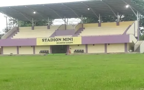 Rawat Stadion Mini Sukadiri Pakai Dana Swadaya, begini Kata Pengelola Stadion