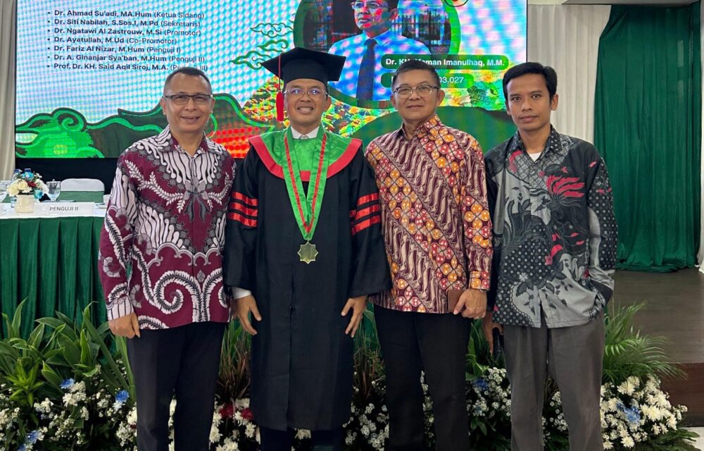 Kh. Maman Imanulhaq Resmi Sandang Gelar Doktor: Tegaskan Rekonstruksi Budaya, Bukan Sinkretisme Di Cirebon