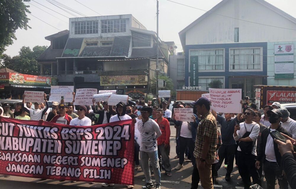 Tangkap, Fpm Kutuk Komentar Bupati Sumenep Soal Kasus Bsps