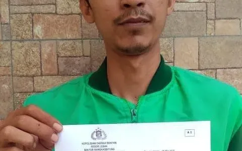 Driver Ojol Ngaku Ditipu Puluhan Juta, Lapor ke Polsek Rangkasbitung