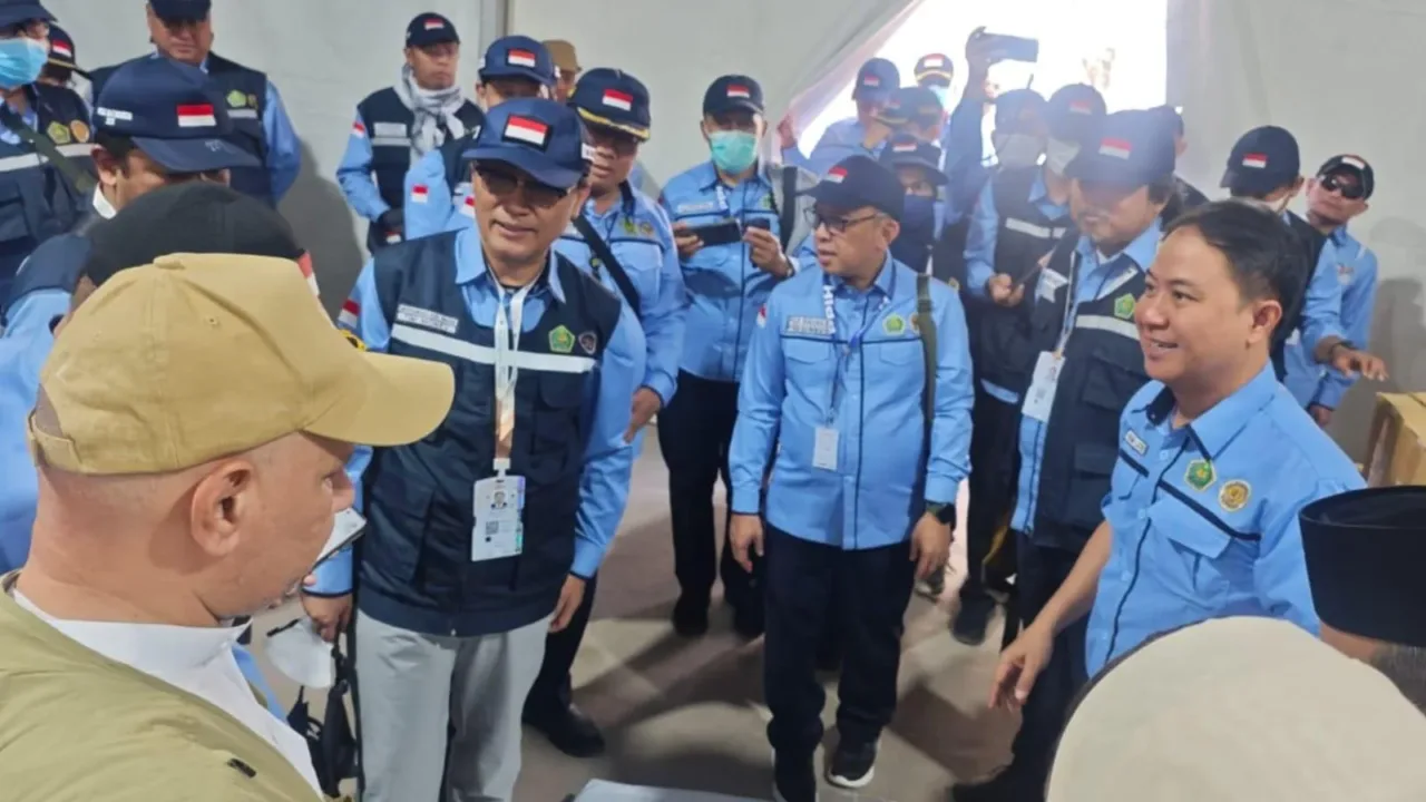 BPJPH Monitoring Dapur dan Fasilitas Layanan Jemaah Haji di Armuzna