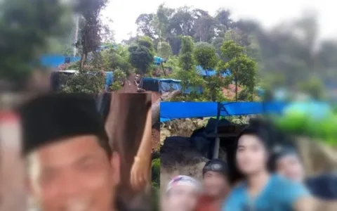 Viral di Medsos, Tampang Bos PETI Siabu yang Diduga di Lindungi Oknum Polisi dan Kades