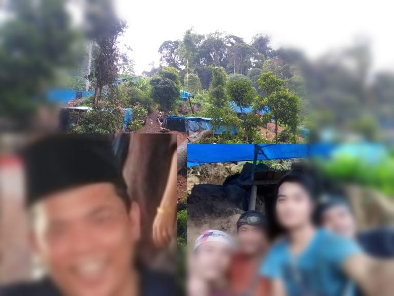 Viral Di Medsos, Tampang Bos Peti Siabu Yang Diduga Di Lindungi Oknum Polisi Dan Kades