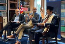 Menag Nasaruddin Umar Sampaikan Gagasan Moderasi Beragama Dan Ekoteologi Di Georgetown University