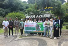 Mahasiswa IBI Kosgoro 1957 Gelar Kampanye Stop Vandalisme di Kebun Raya Bogor