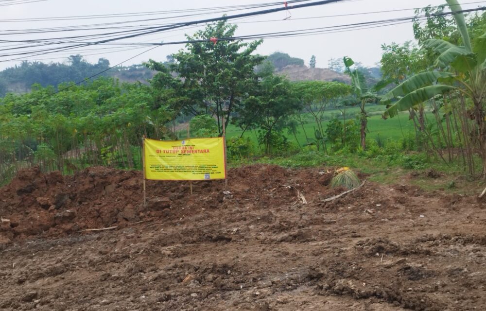 Misteri Galian C Diduga Ilegal Di Lebak Tak Diketahui Pemiliknya Kini Ditutup