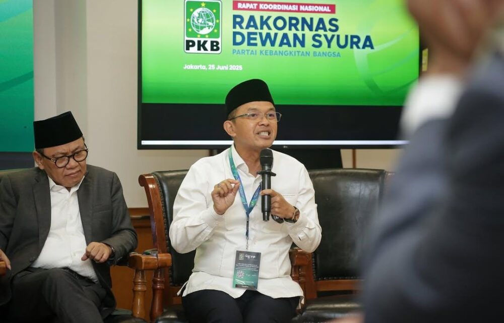 Gelar Rakornas, Dewan Syura Dukung Visi Besar Gus Muhaimin Tentang Pesantren