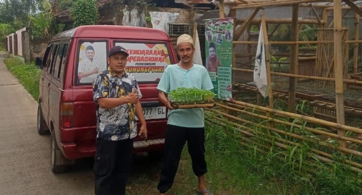 H. Mulyadi Anggota Dprd Pandeglang Berikan Subsidi Bibit Untuk Petani