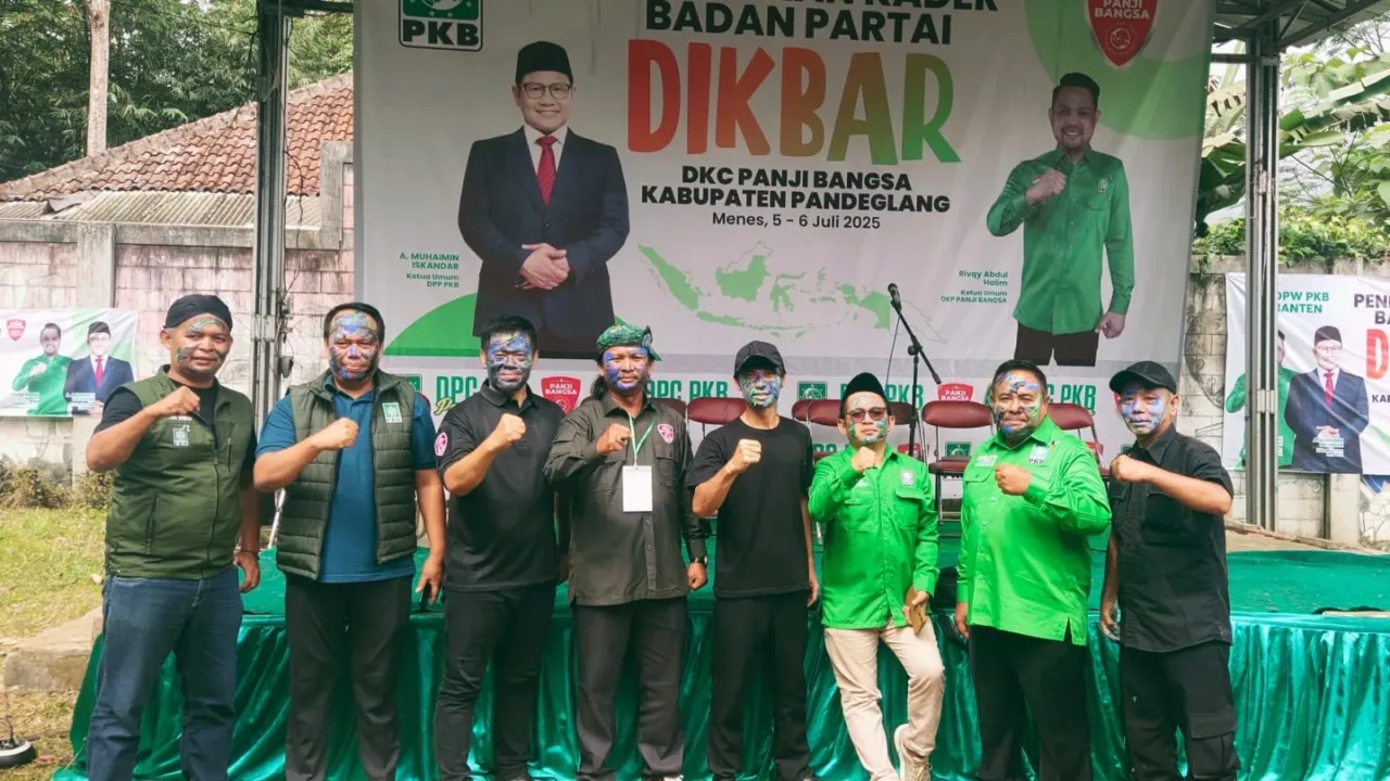 DKC Panji Bangsa Pandeglang Gelar Dikbar, DPRD Komisi II Dorong Kader Muda Bangkitkan Semangat Politik