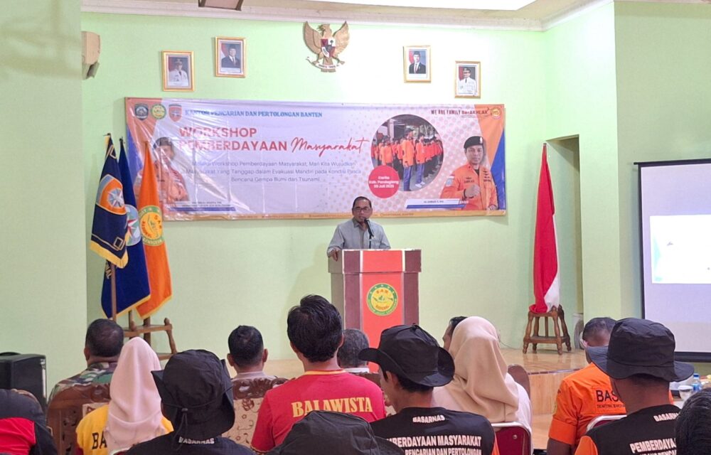 Ditengah Ancaman Bencana, Ahmad Fauzi: Harapan Ada Ditangan Masyarakat Yang Terlatih