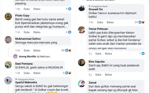 Golkar Bergejolak: Dukungan Netizen Meluas untuk Ganti Bahlil, Munaslub Disebut Didukung Istana