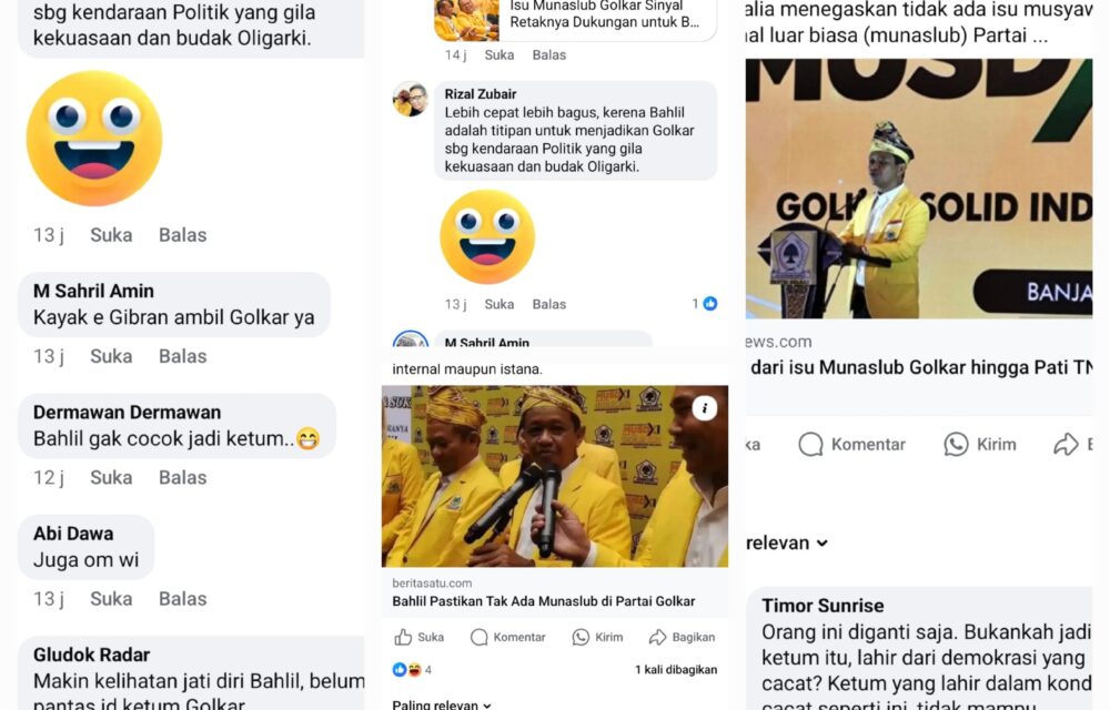 Ramai Kritik Bahlil, Publik Dorong Munaslub Golkar Segera Digelar