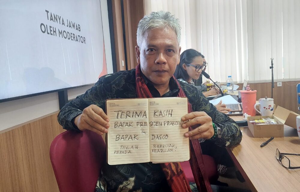 Abolisi Dan Amnesti: Tolak Ukur Demokrasi Indonesia Dari Sudut Akademisi Dan Suara Publik Di Fgd