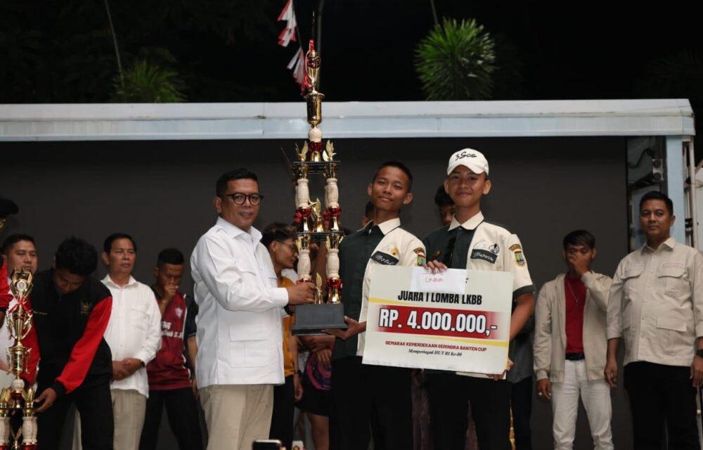 Istimewa, Perayaan Hut Ri Gerindra Banten Dengan Ragam Lomba Rakyat