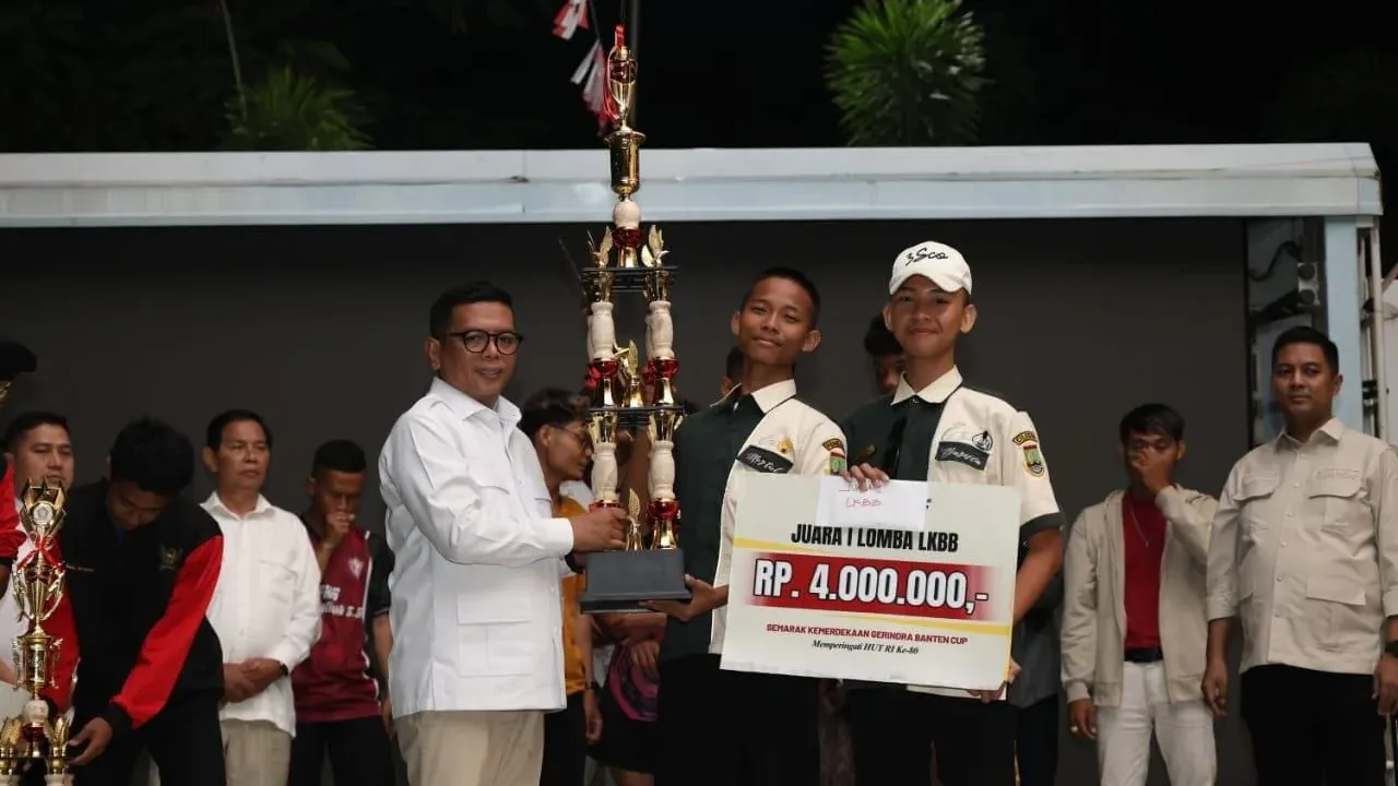Istimewa, Perayaan HUT RI Gerindra Banten dengan Ragam Lomba Rakyat