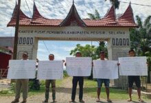Warga Linggo Sari Baganti Desak Bupati Pesisir Selatan Realisasikan Sarana Olahraga