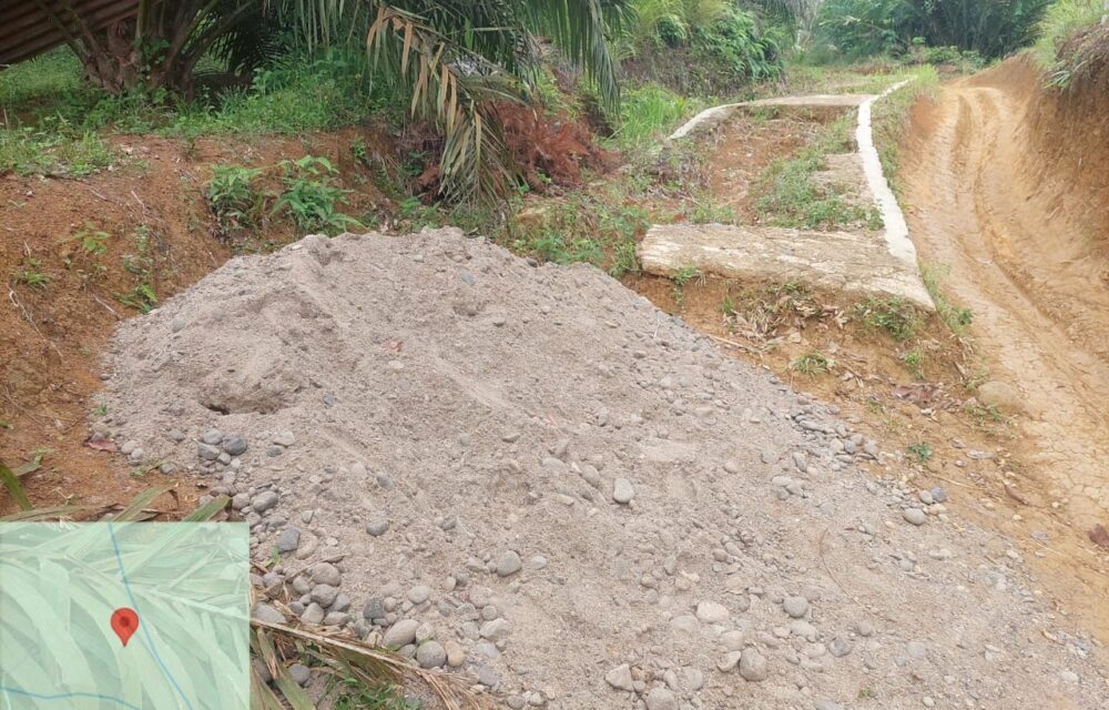 Diduga Ada Penyelewengan Dana Adk Di Tapian Nauli, Warga Keluhkan Kualitas Pembangunan