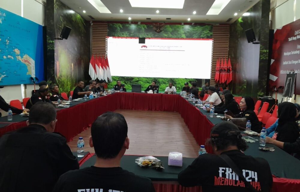 Rapat Di Jalan Diponegoro 58, Para Korban Kudatuli Nyatakan Tegak Lurus Dengan Pdi Perjuangan