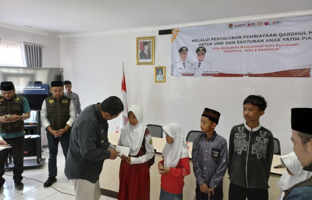 Sinergi Pemerintah Dan Lembaga Wakaf: Umk Citamiang Terima Qardhul Hasan