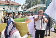 Viral, Pkn Dan Rpm Kepung Kantor Pln Up3 Banten Selatan