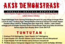 Aktivis Desak Oknum Pejabat Pln, Buntut Kematian Penambang Batu Bara Ilegal Di Lebak