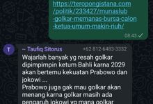 Golkar Bergejolak, Gerindra Resah Pengaruh Bahlil