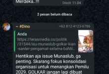 Golkar Di Ujung Munaslub? Obrolan Wa Bikin Gerindra Khawatir Peta 2029