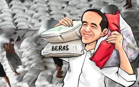 Nekat, Diduga Oknum di Desa Margawangi Bagikan Bansos Tak Sesuai Ketentuan