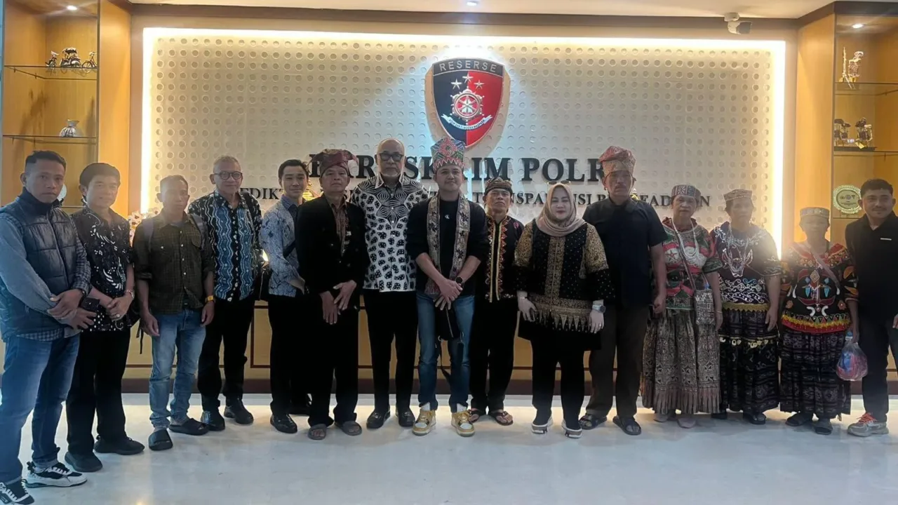 Majelis Dewan Adat Masyarakat Rampi Lapor ke Dittipiter Bareskrim Polri Terkait PETI