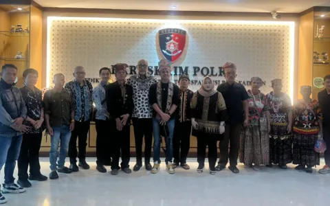 Majelis Dewan Adat Masyarakat Rampi Lapor ke Dittipiter Bareskrim Polri Terkait PETI