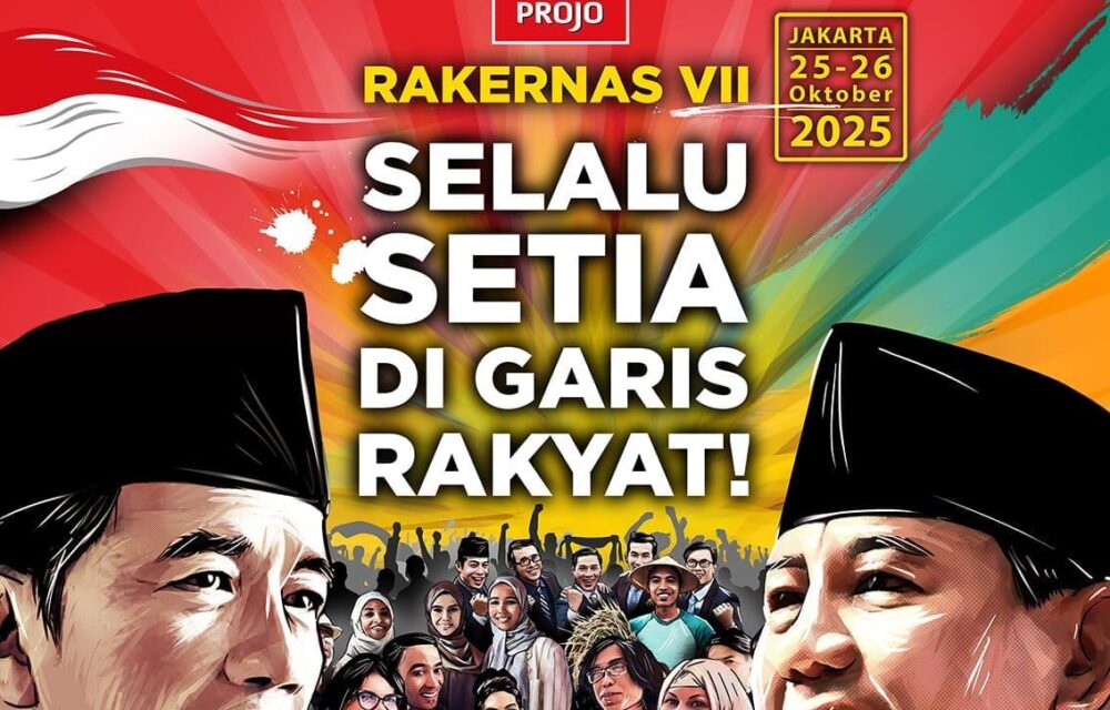 Jelang Rakernas Vii, Projo Tegaskan Selalu Setia Di Garis Rakyat
