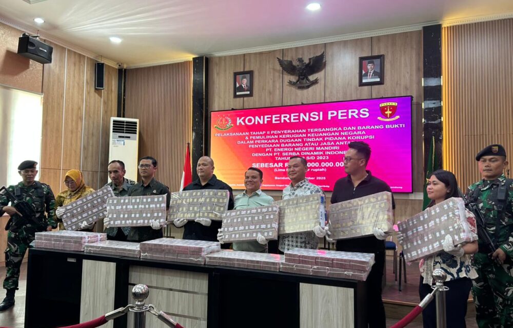 Kasus Dugaan Korupsi Pt Enm Dan Pt Sdi, Kejari Kota Bandung Amankan Uang Negara Rp15 Miliar