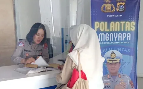 Subdit Regident Ditlantas Polda Sultra Wujudkan Pelayanan BPKB yang Cepat, Transparan, dan Humanis