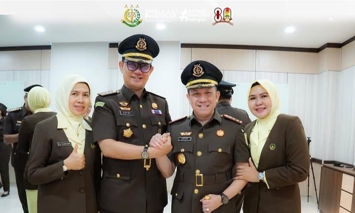 Kajati Dkj Lantik Safrianto Jadi Aspidum Dan 9 Pejabat Utama