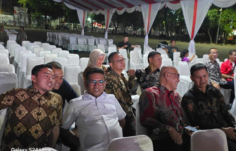 Gubernur Andra Soni Dan Sekda Hadiri Gladi Resik Kick Off Hpn 2026 Di Alun-Alun Kota Serang