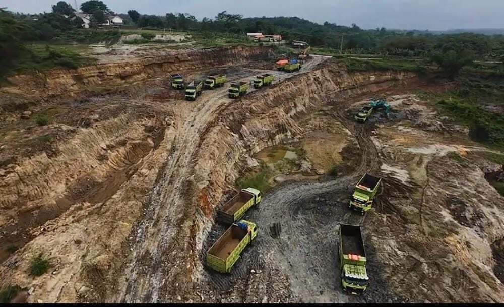 Galian C Rusak Kota Lebak, Ratusan Warga Maja Ketuk Pintu Istana Presiden