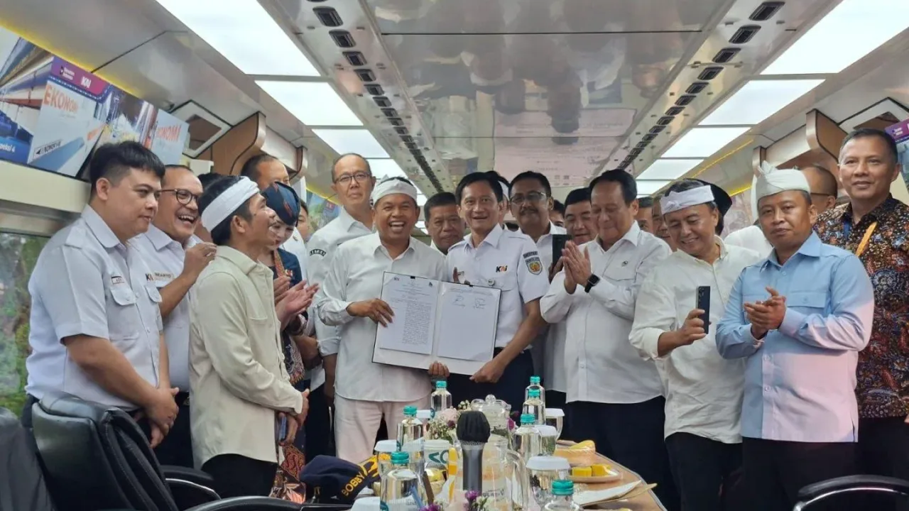 Walikota Sukabumi Apresiasi Pengembangan Jalur Kereta Api di Jawa Barat