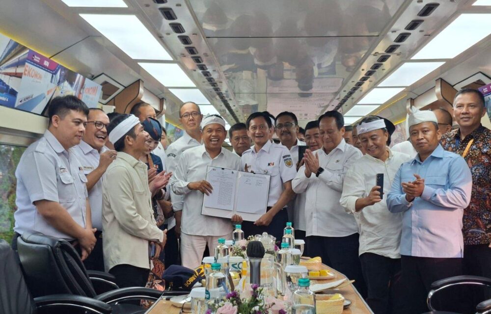 Walikota Sukabumi Apresiasi Pengembangan Jalur Kereta Api Di Jawa Barat