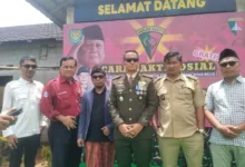 Bersama Rakyat, Batalyon Infanteri TP 840/Golok Sakti Peringati Hari Pahlawan Nasional